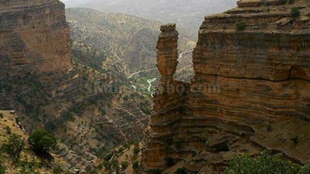 تنگه ی شیرز - مجله گردشگری میهمان شو 