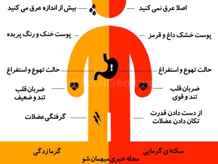 گرما زدگی در کویر-مجله خبری میهمان شو